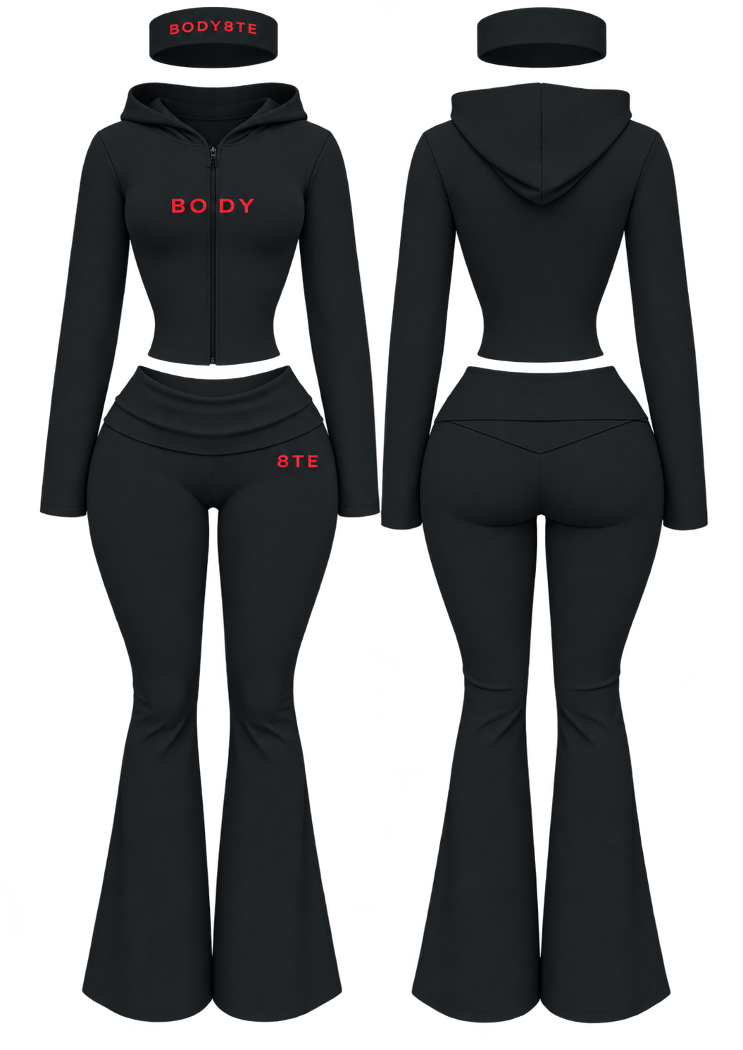 BODY8TE on Repeat 3-Piece Set