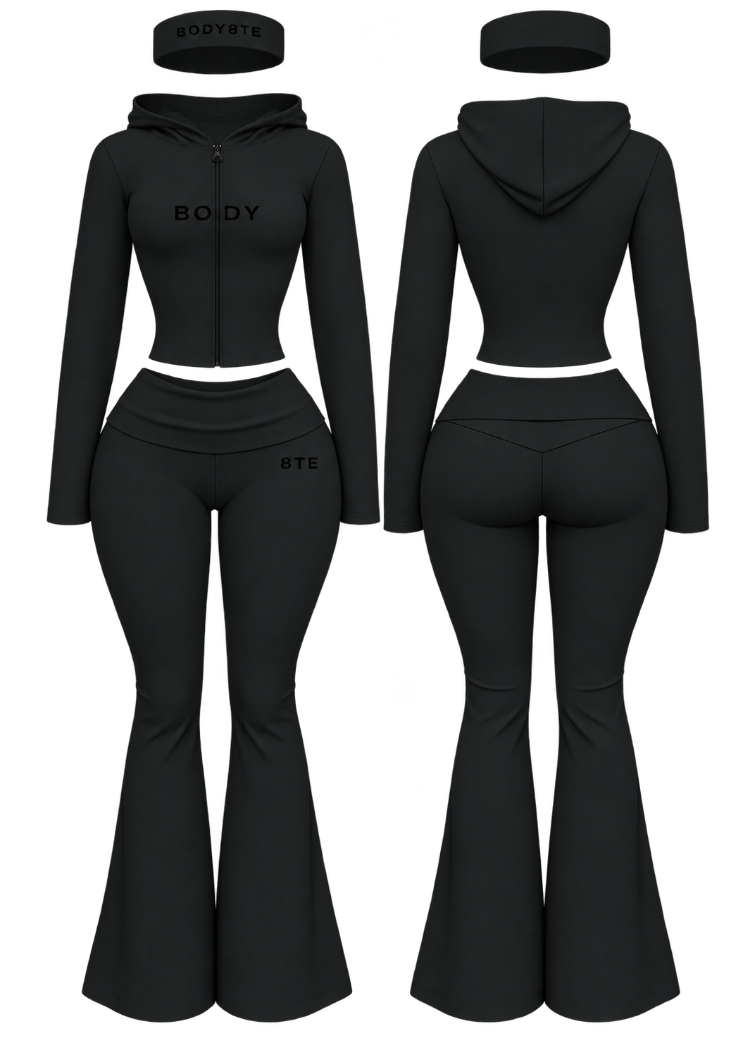 BODY8TE on Repeat 3-Piece Set