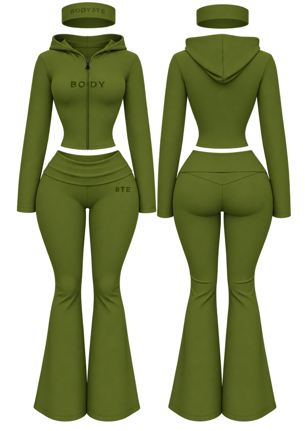BODY8TE on Repeat 3-Piece Set