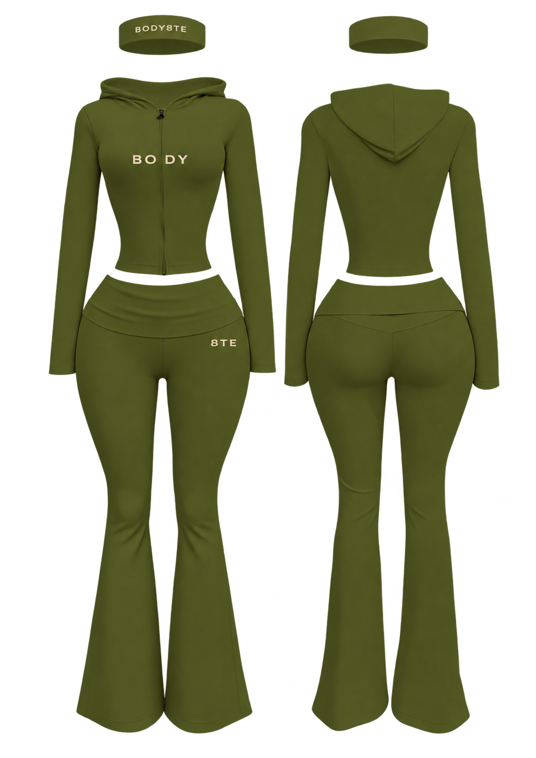 BODY8TE on Repeat 3-Piece Set